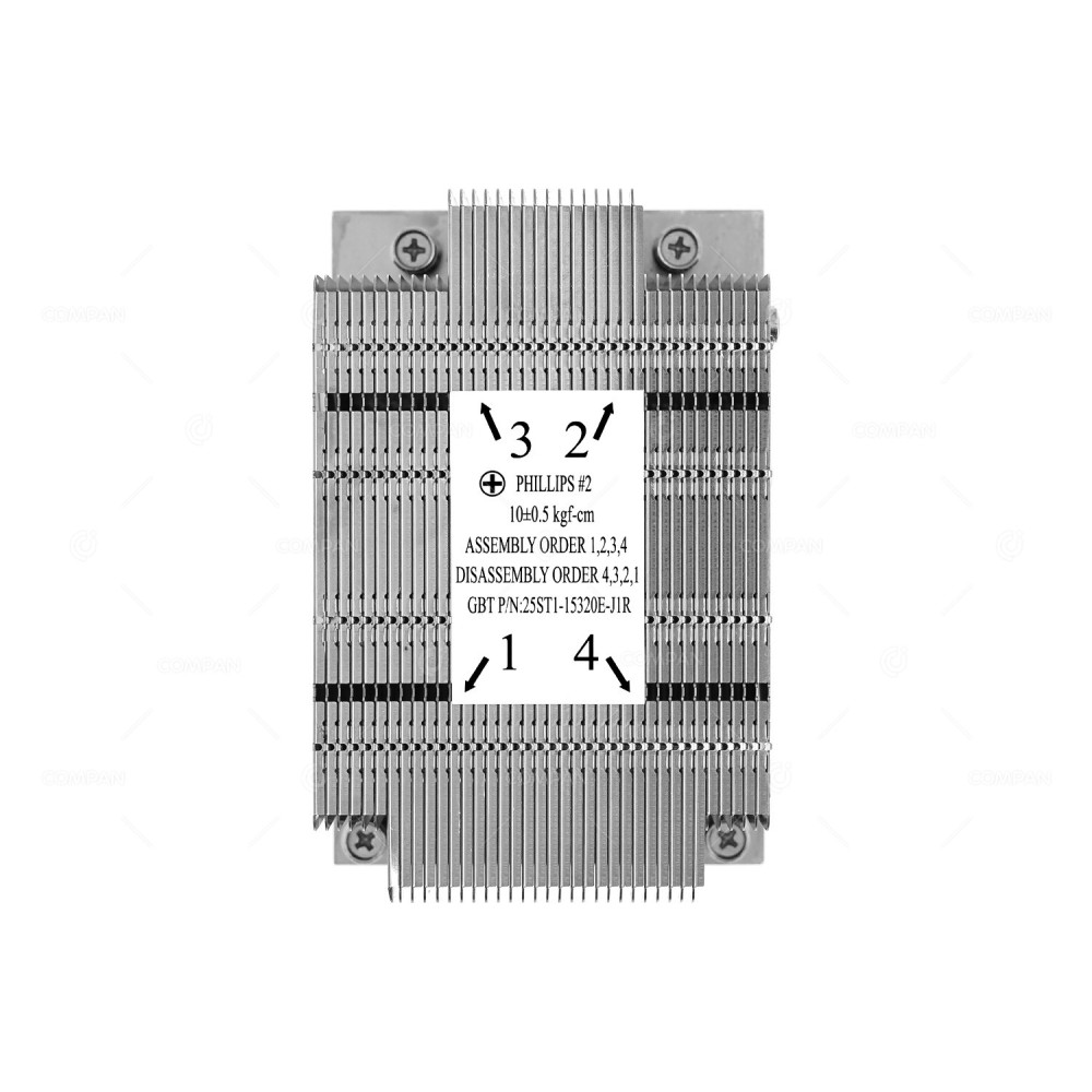 25ST1-15320E-J1R  GIGABYTE SERVER HEATSINK SOCKET SP3 FOR GIGABYTE R282-Z91